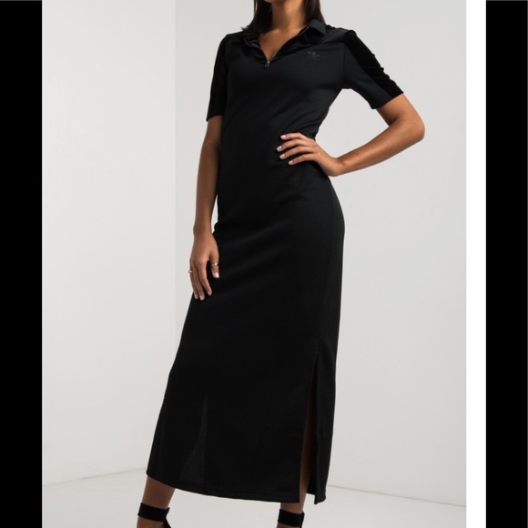 adidas Dresses & Skirts - ADIDAS ZIP POLO DRESS